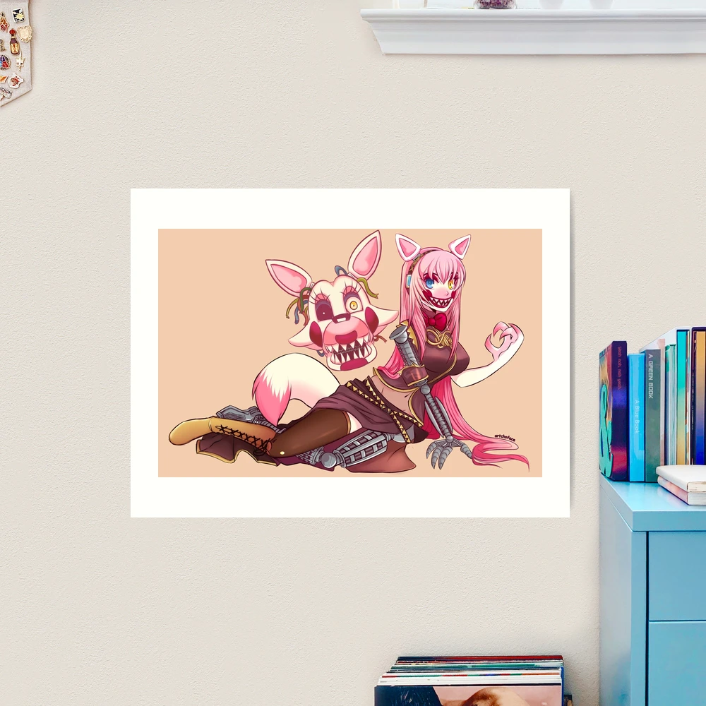 Margarine Luka is Mangle from Five Nights at Freddy's Art Print