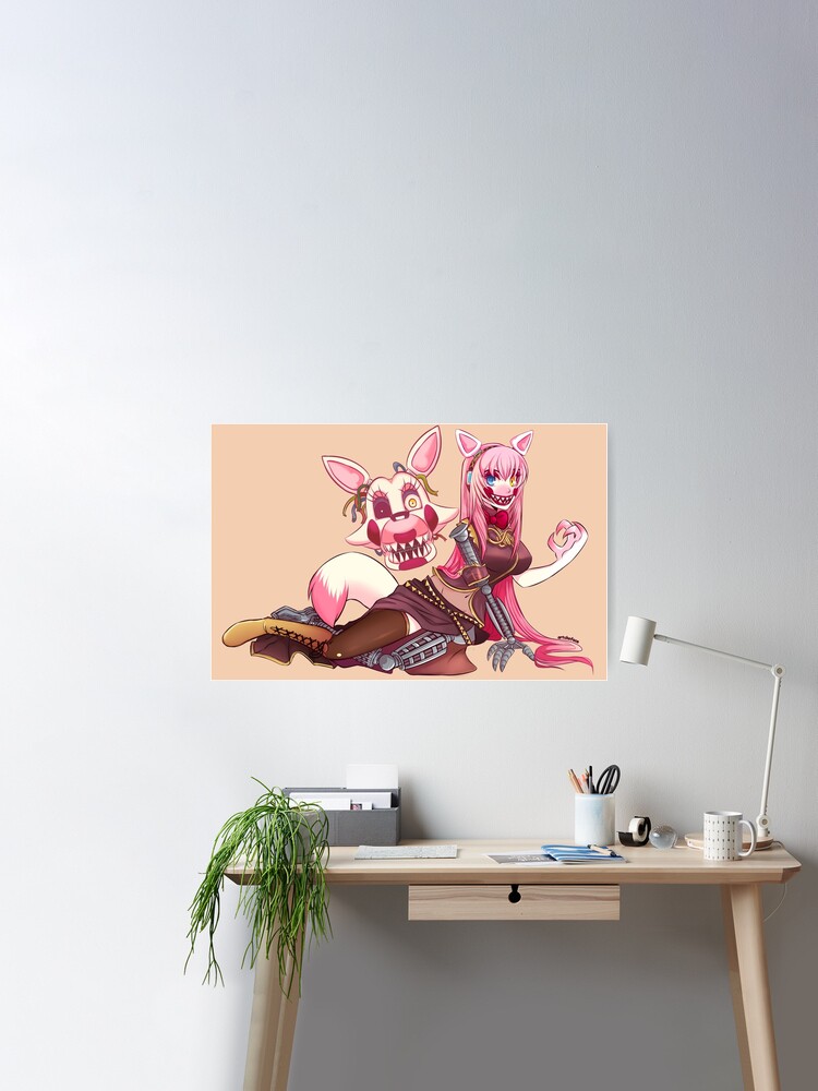 Margarine Luka is Mangle from Five Nights at Freddy's Art Print