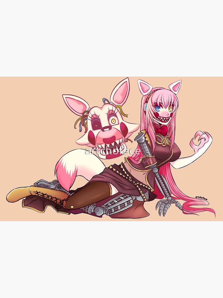 Margarine Luka is Mangle from Five Nights at Freddy's Art Print