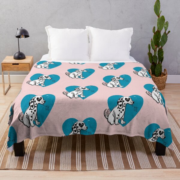 Item preview, love dogs in blue designed and sold by Itsdomd.