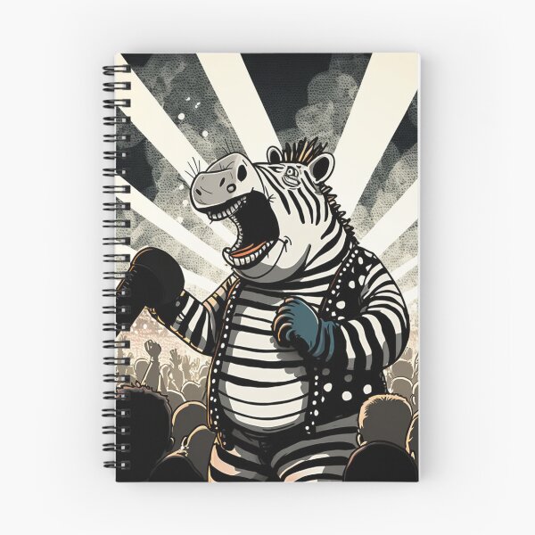 Item preview, Zebra Rockera: the must-have for all rock lovers designed and sold by BeerBot.