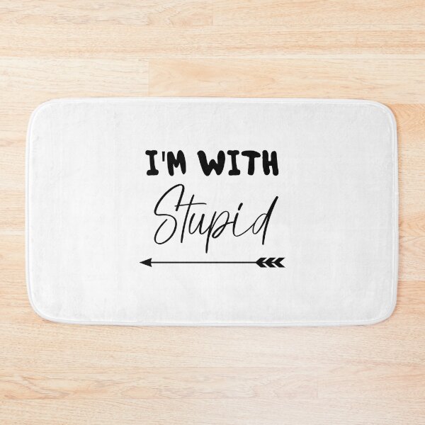 Item preview, Im With Stupid cute couples matching designed and sold by everything4eva.