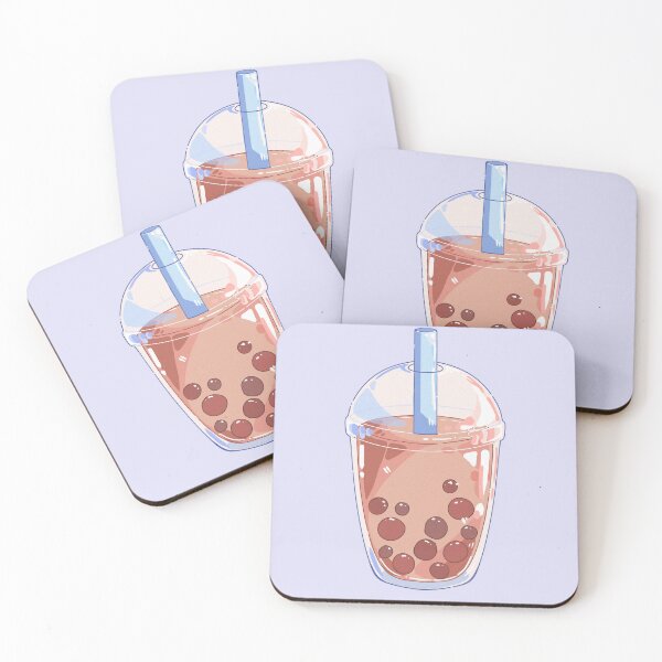 Item preview, Aesthetic Bubble Tea Sticker designed and sold by annjkoart.