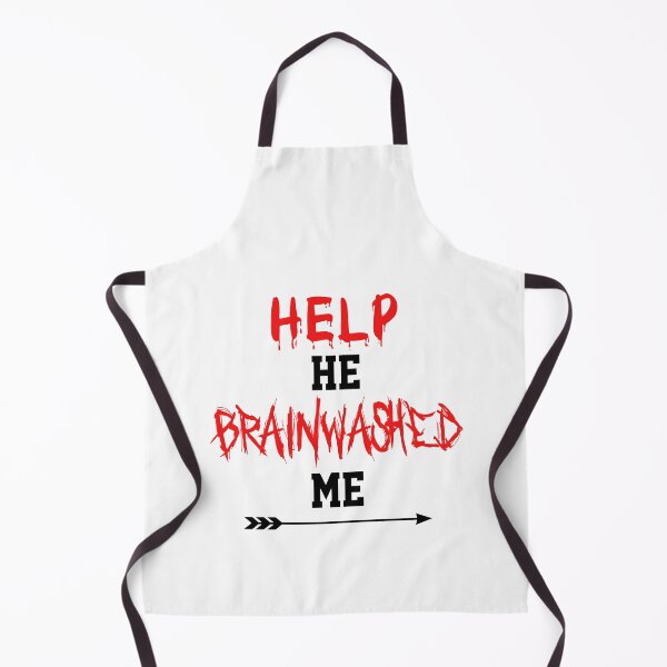 Item preview, Help He Brainwashed Me funny cute couples matching designed and sold by everything4eva.