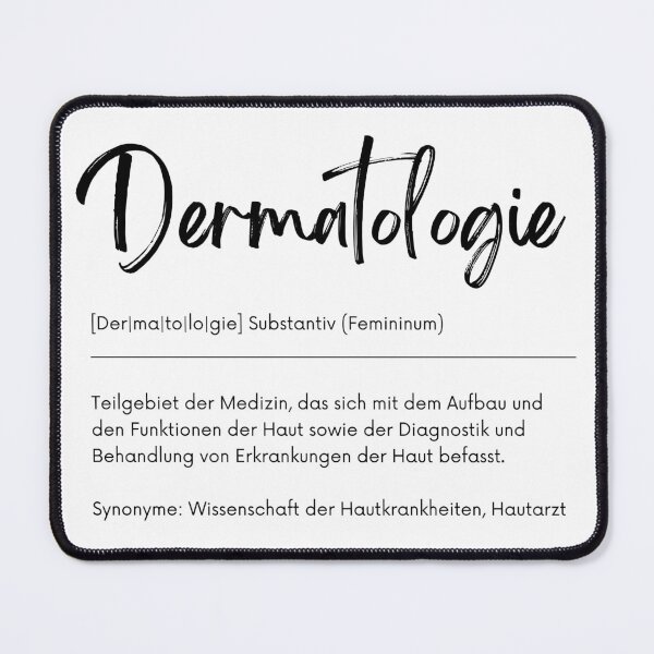 Item preview, Dermatology definition and synonyms designed and sold by SherryDesignsDE.