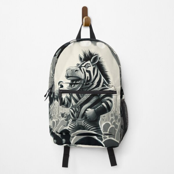 Item preview, Zebra Rockera: the must-have for all rock lovers designed and sold by BeerBot.
