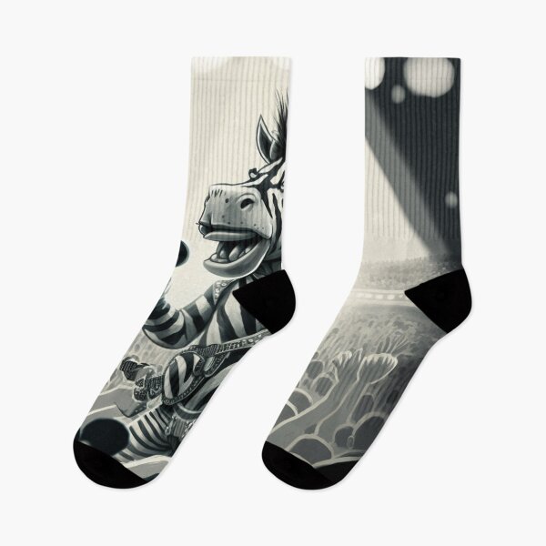 Item preview, Zebra Rockera: the must-have for all rock lovers designed and sold by BeerBot.