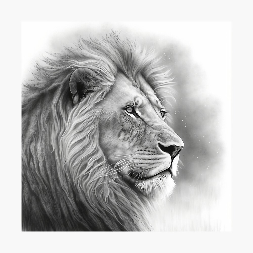 Lion Drawing | Drawing of a lion for Big Cat Lover. I did th… | Flickr