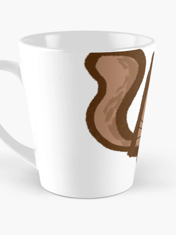 Thumbnail 3 of 4, Coffee Mug, Toast Cat Sticker designed and sold by Partially-Rye-P.