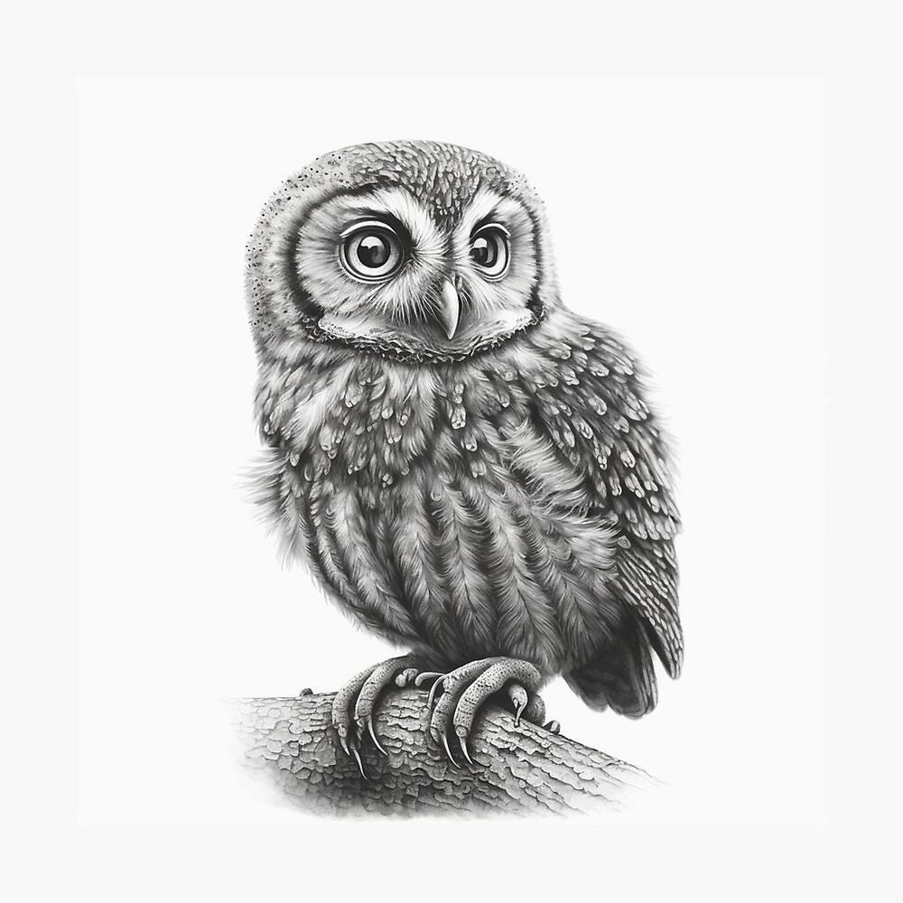 Owl Drawing PNG Images | Free Photos, PNG Stickers, Wallpapers &  Backgrounds - rawpixel