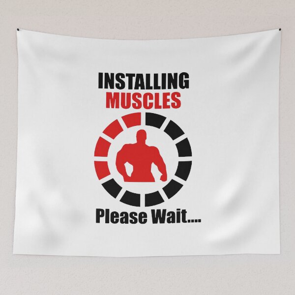 Item preview, Installig Muscles designed and sold by VicFreedomind.