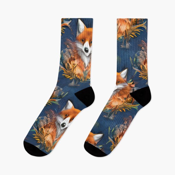 Item preview, Cute Fox Pattern designed and sold by Aww_To_Z Animals.