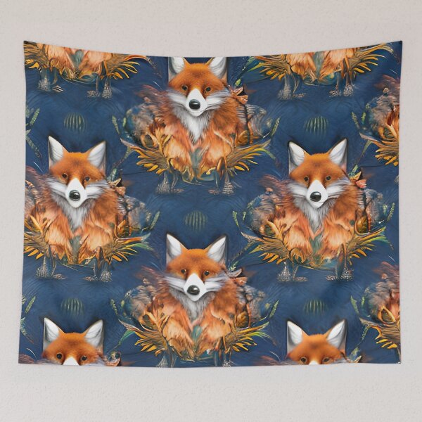 Item preview, Cute Fox Pattern designed and sold by Aww_To_Z Animals.