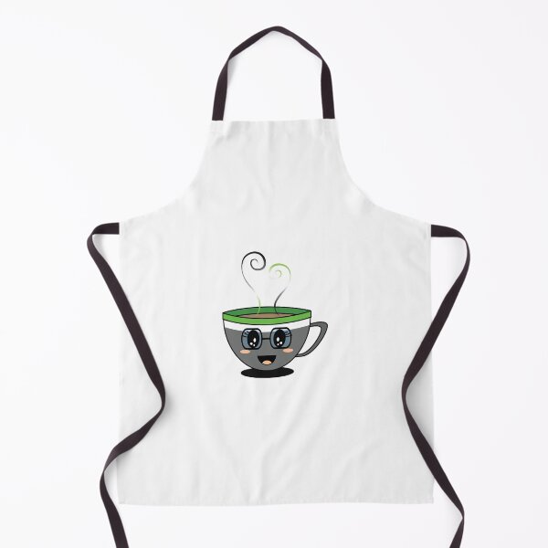 Item preview, Equalitea Aromantic Flag Pride w/ lashes and tall glasses designed and sold by qteapiecastle.