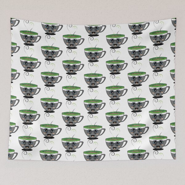 Item preview, Equalitea Aromantic Flag Pride w/ lashes and tall glasses designed and sold by qteapiecastle.