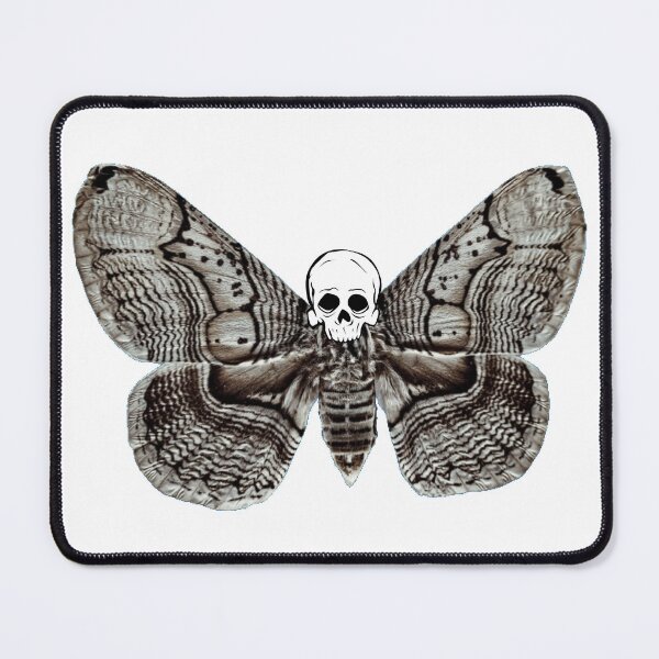 Item preview, Skull butterfly, skull stickers, deaths head stickers, Moth, Death, Skull, Goth, Butterfly, Insect, Gothic, Death Head Moth, Halloween, Tattoo, Horror, Dark, death moth, skull, dark art, gift. designed and sold by Rowbic.