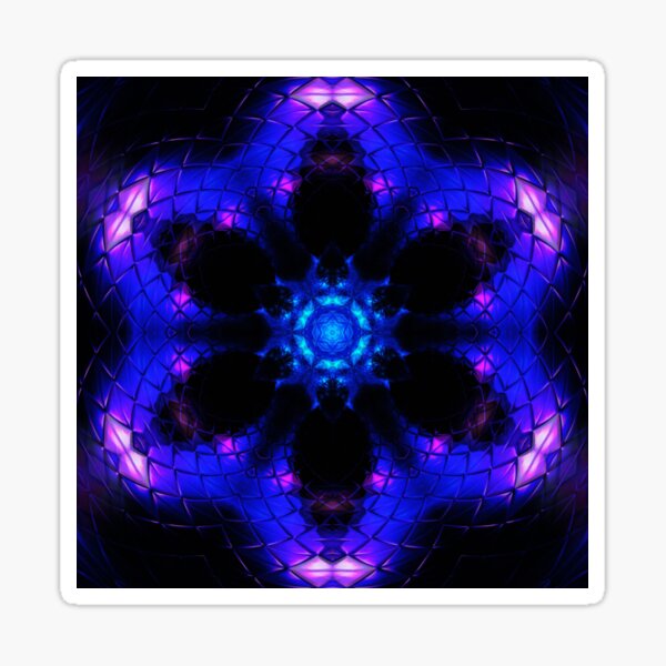 Flower in Ice Sticker