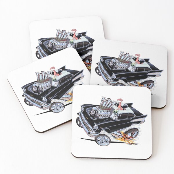 Artikelvorschau, Vince Crain High Octane Art schwarz "Revvin 57" entworfen und verkauft von vincecrain.