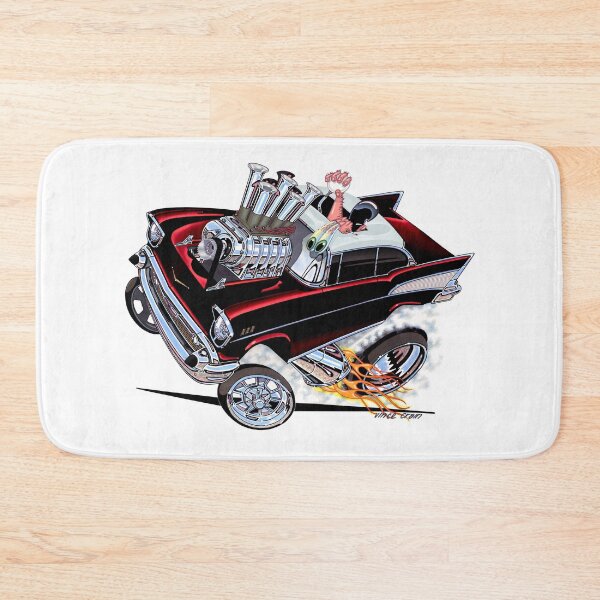 Item preview, Vince Crain High Octane Art burgundy "Revvin 57" designed and sold by vincecrain.
