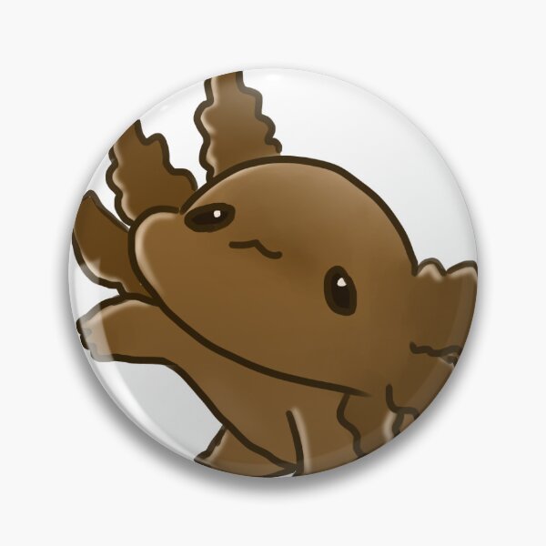 Item preview, Brown Axolotl designed and sold by AneeCupcake.