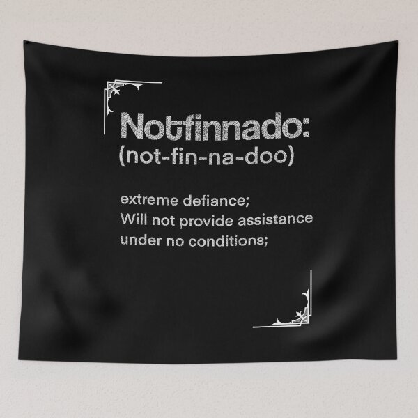 Item preview, Notfinnado designed and sold by mwebba2005.