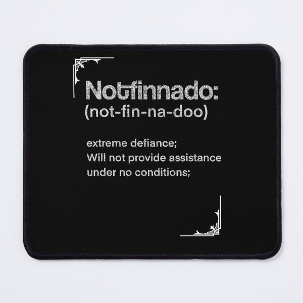 Item preview, Notfinnado designed and sold by AW2 Designs.