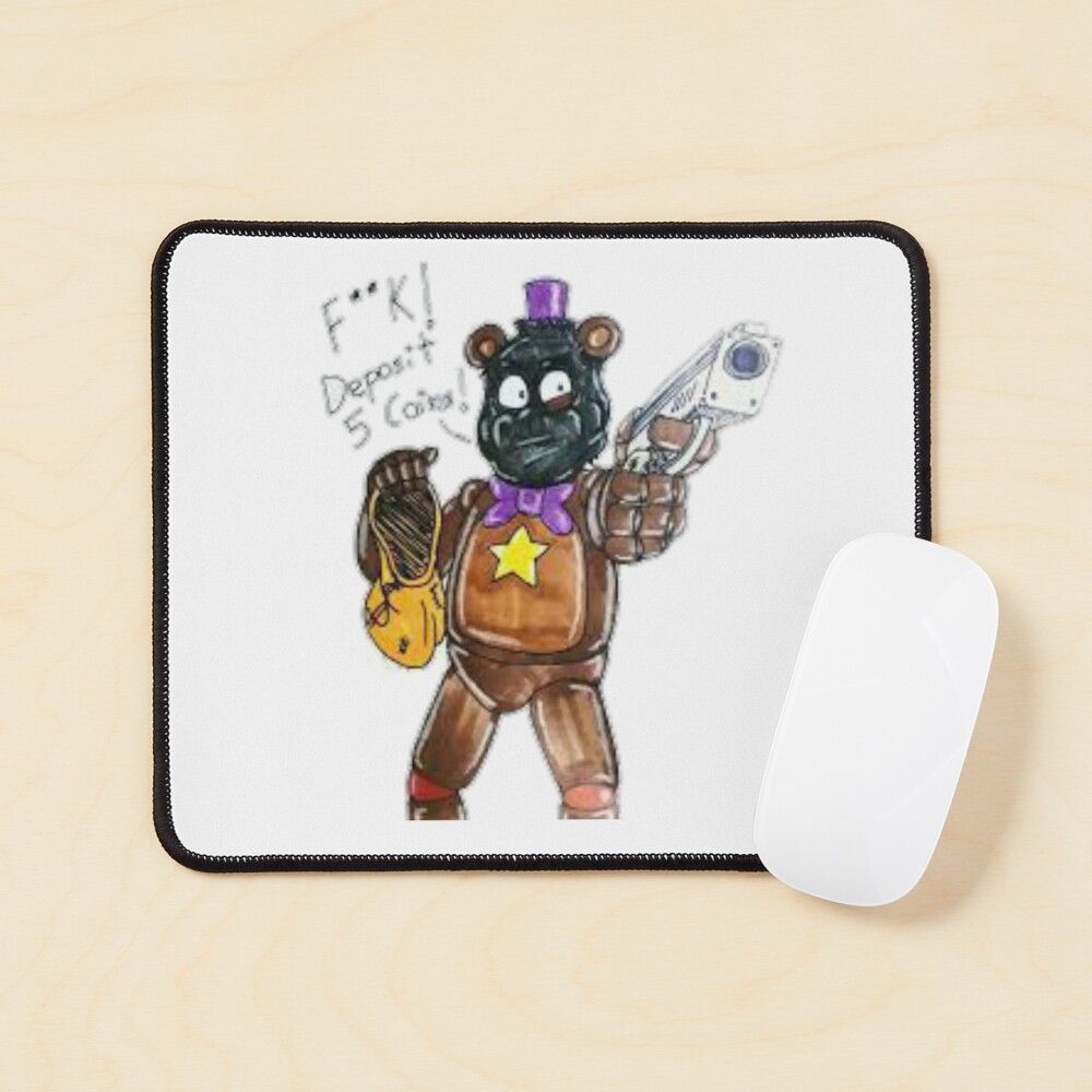 Rockstar Freddy the thief design create! Sticker for Sale by