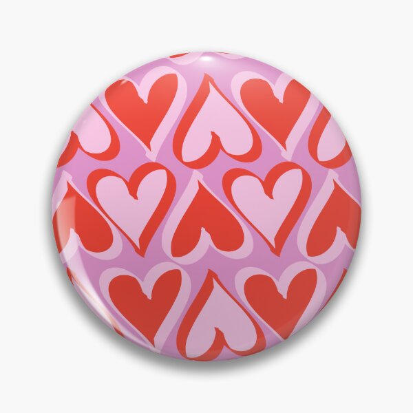 Item preview,  Valentines Hearts - Pink and Red Pink Background designed and sold by mollye15.