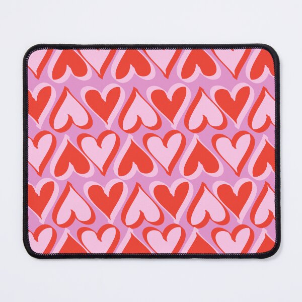Item preview,  Valentines Hearts - Pink and Red Pink Background designed and sold by mollye15.