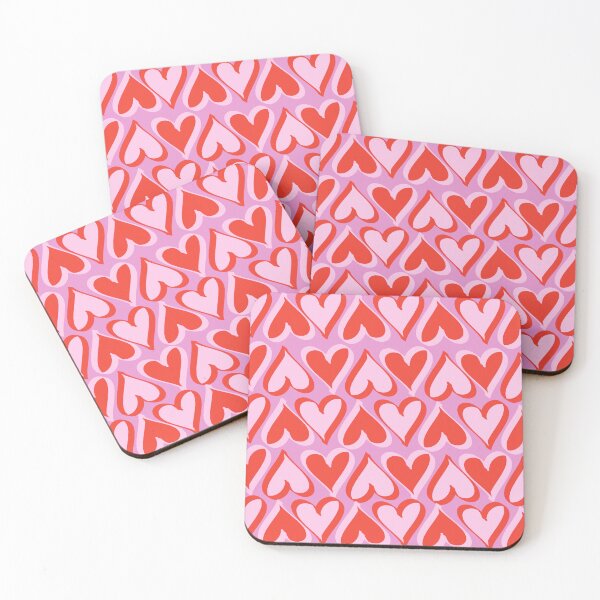 Item preview,  Valentines Hearts - Pink and Red Pink Background designed and sold by mollye15.