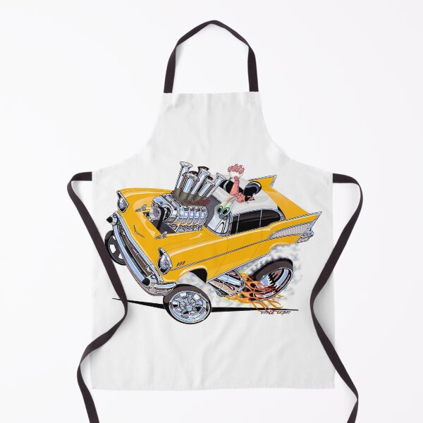 Item preview, Vince Crain High Octane Art yellow "Revvin 57" designed and sold by vincecrain.