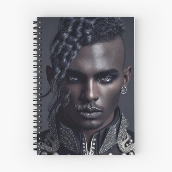 Item preview, Beautiful black goth guy designed and sold by Simone Davino.