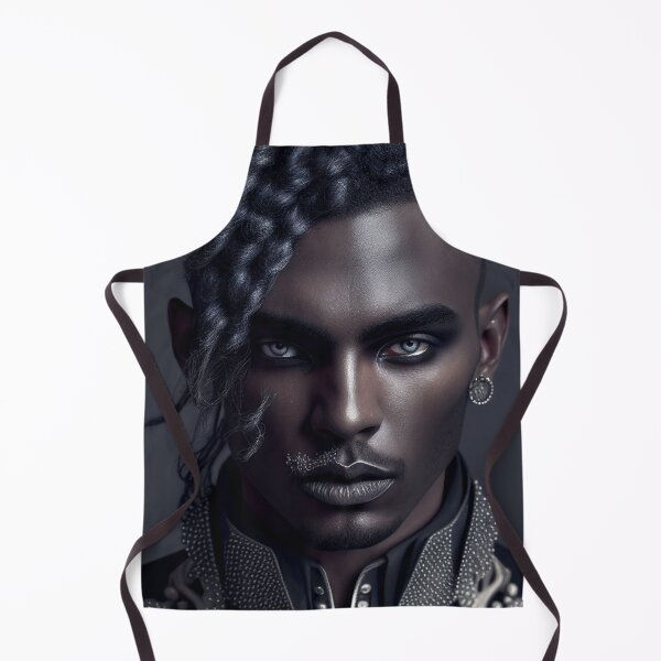 Item preview, Beautiful black goth guy designed and sold by Simone Davino.