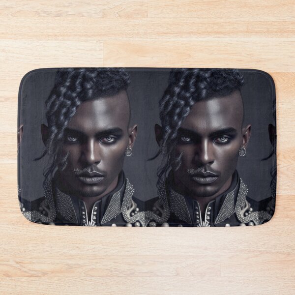 Item preview, Beautiful black goth guy designed and sold by Simone Davino.