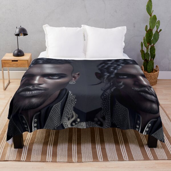 Item preview, Beautiful black goth guy designed and sold by Simone Davino.