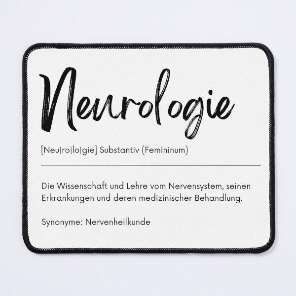 Item preview, Neurology definition and synonyms designed and sold by SherryDesignsDE.