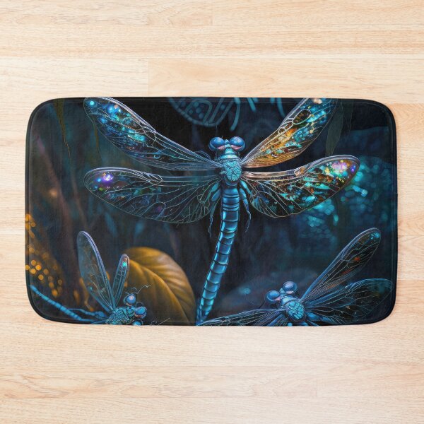 Item preview, Fantasy in Color: World of Color with Futuristic Dragonflies designed and sold by FutureImaging.