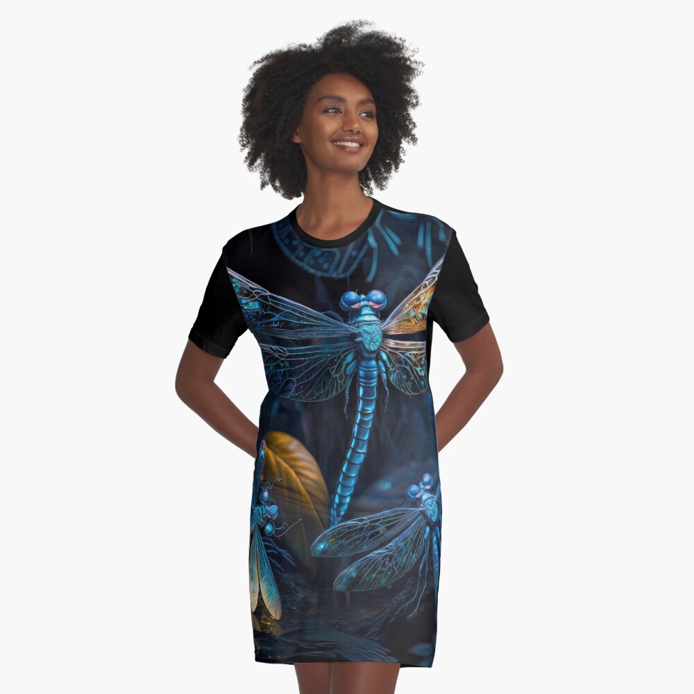 Item preview, Graphic T-Shirt Dress designed and sold by futureimaging.