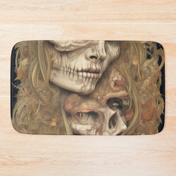 Item preview, Macabre Skulls designed and sold by SinisterScribs.