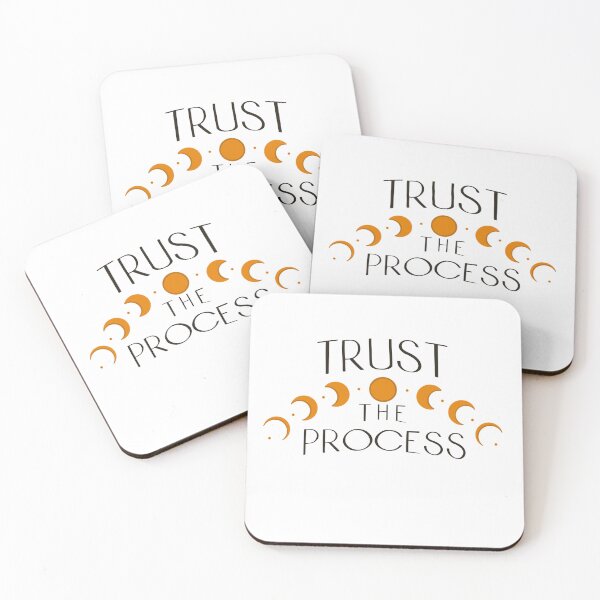 Item preview, Trust the process - Gold designed and sold by WhimsicalFates.