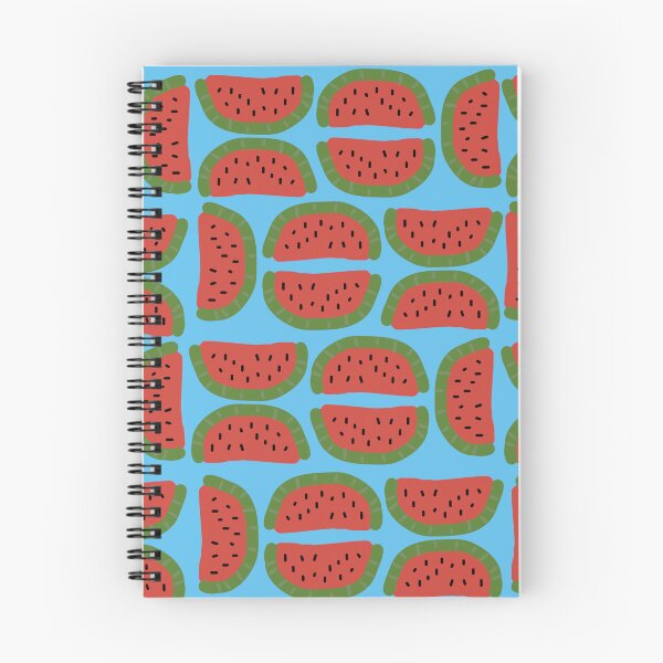 Item preview, Fresh Watermelon! - Summer fruit - Blue Background designed and sold by mollye15.