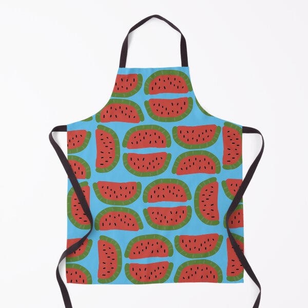 Item preview, Fresh Watermelon! - Summer fruit - Blue Background designed and sold by mollye15.