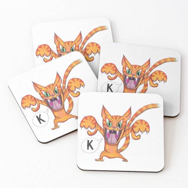 Item preview, The Angry Cat Says, "K!" designed and sold by Nalinne Jones.