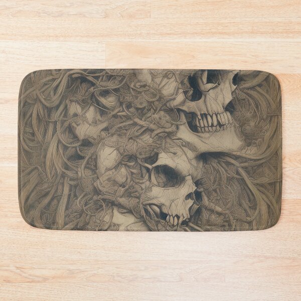 Item preview, Macabre Skulls designed and sold by SinisterScribs.