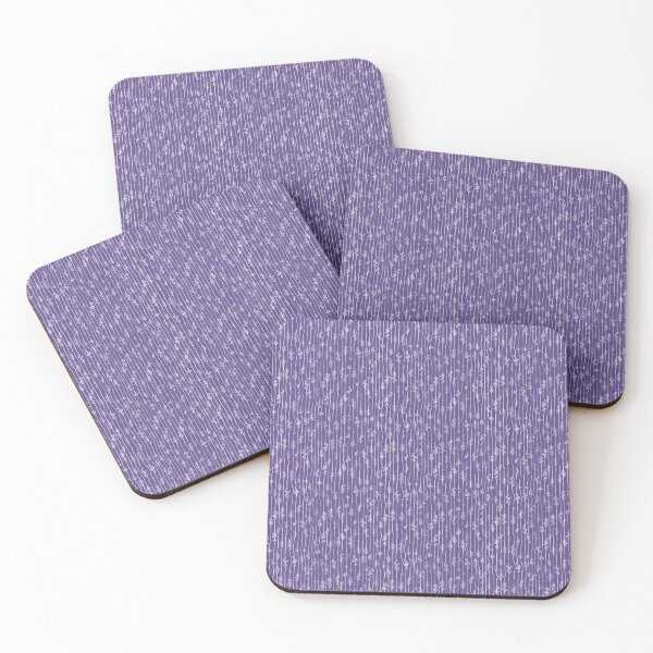 Item preview, Ultra Violet small Climbing flowers Pantone Color of the Year 2018 designed and sold by coverinlove.