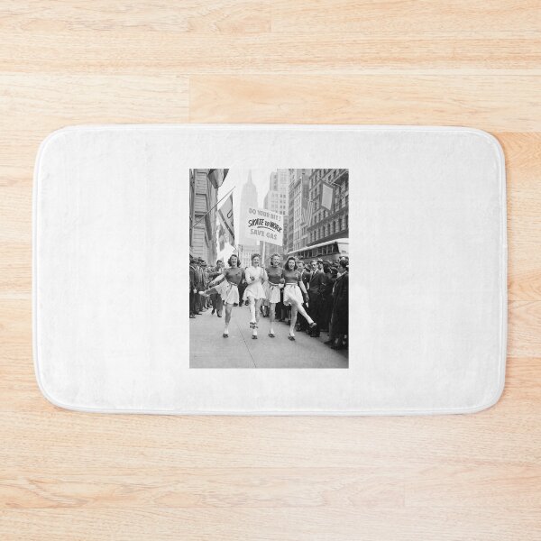 Item preview, 1940s print skate save gas, vintage designed and sold by Jonny-pearcey.