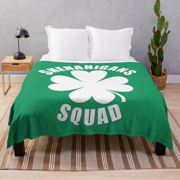 Item preview, Shenanigans Squad St Patrick’s Day Irish Shamrock designed and sold by Gsallicat.