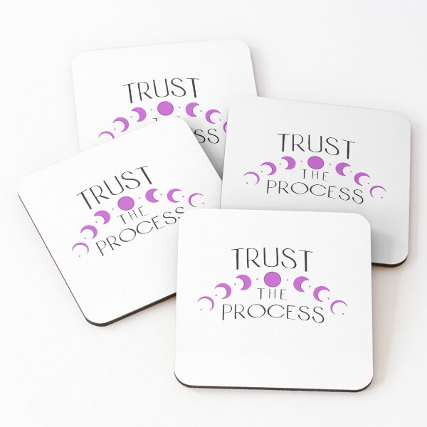 Item preview, Trust the process - Purple designed and sold by WhimsicalFates.