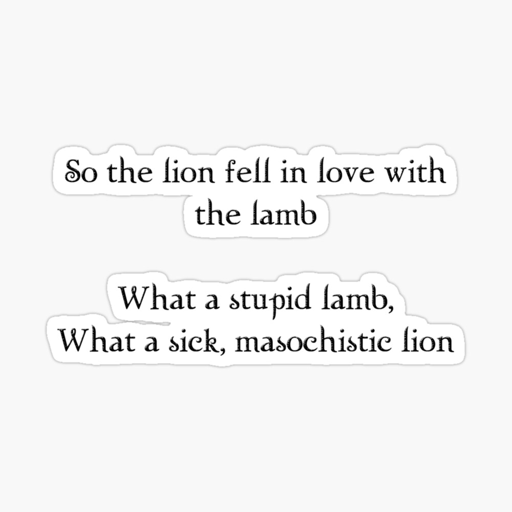 Lion and lamb - Twilight Saga