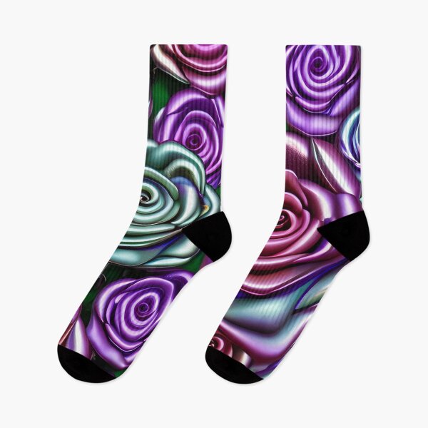 Item preview, multicolor Metallic roses flowers designed and sold by Itzjustlife.